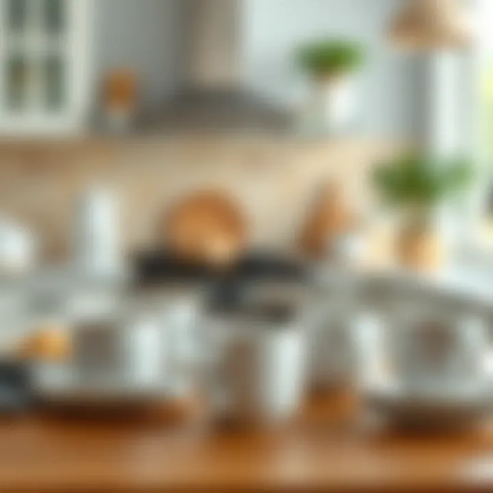 Corelle Mugs in a Contemporary Kitchen Corelle mug set displayed in a modern kitchen setting