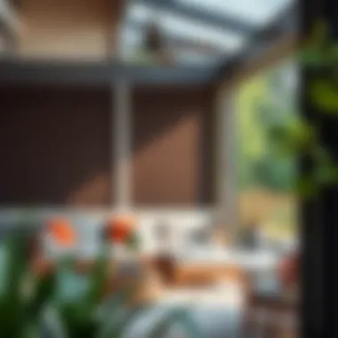 Durable materials used in outdoor blinds