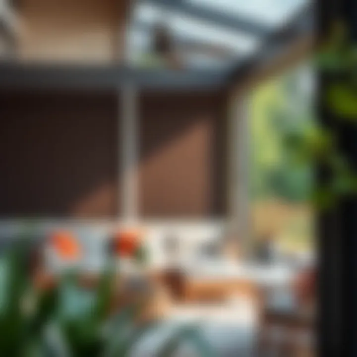 Durable materials used in outdoor blinds