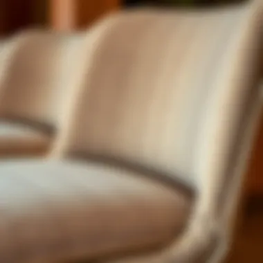 Close-up of cloth fabric showcasing texture and color