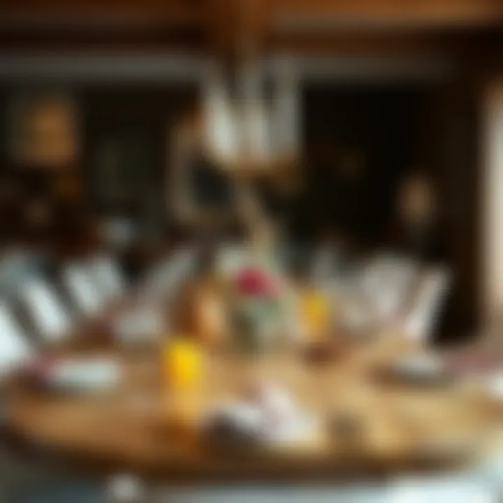 A beautifully arranged 92-inch dining table ready for guests