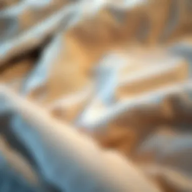 Luxurious texture with rich fabric