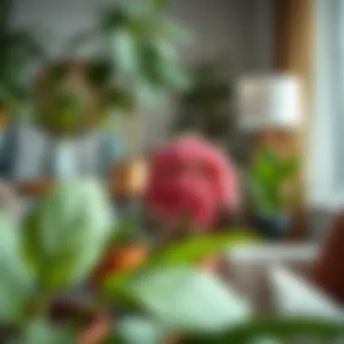 Enhancing Home Aesthetics with Indoor Plants Vibrant indoor plants enhancing home aesthetics