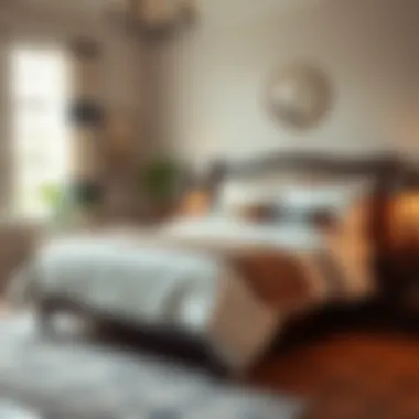 Practical features of king bed in a bag sets displayed