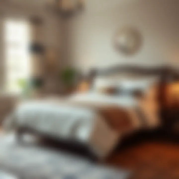 Practical features of king bed in a bag sets displayed