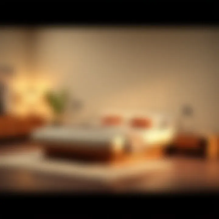 Innovative platform bed with storage solutions