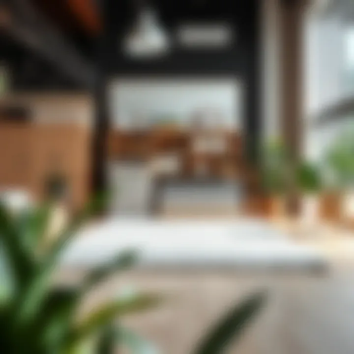 Maintenance tips for area rugs displayed creatively