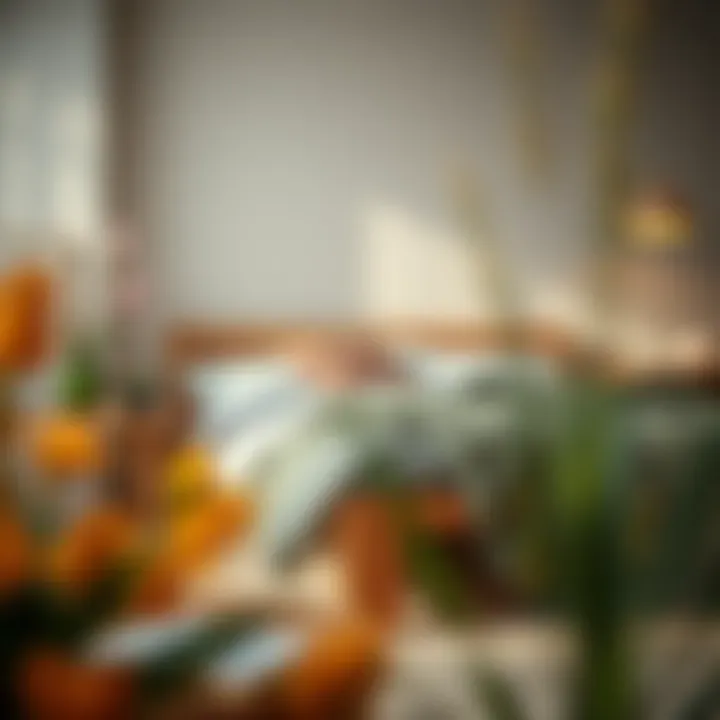 Sustainable wood bed crafted from reclaimed materials