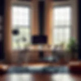 Ergonomic workspace with a 27-inch desk setup