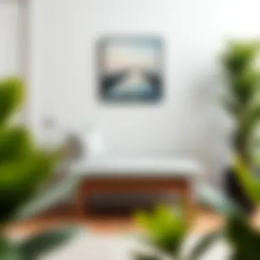 Contemporary Minimalist Door Bench Seat Minimalist door bench seat in a contemporary setting