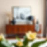 Elegant sideboard showcasing sophisticated design elements