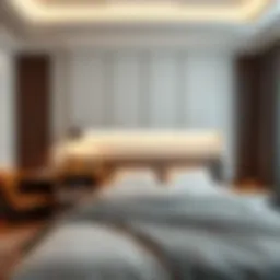 Elegant overbed desk design for contemporary interiors