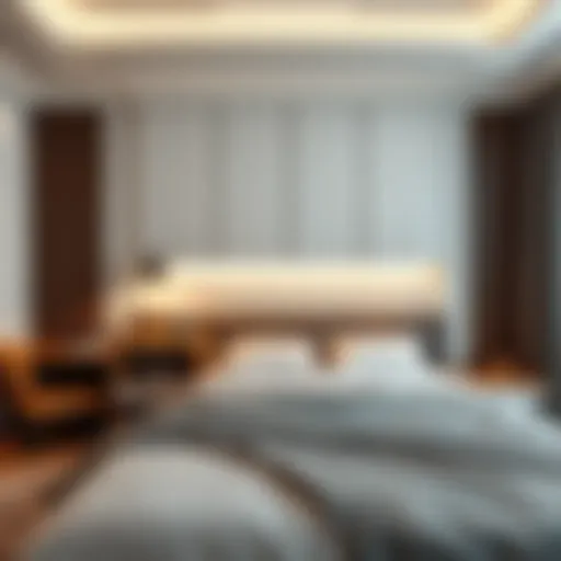 Elegant overbed desk design for contemporary interiors