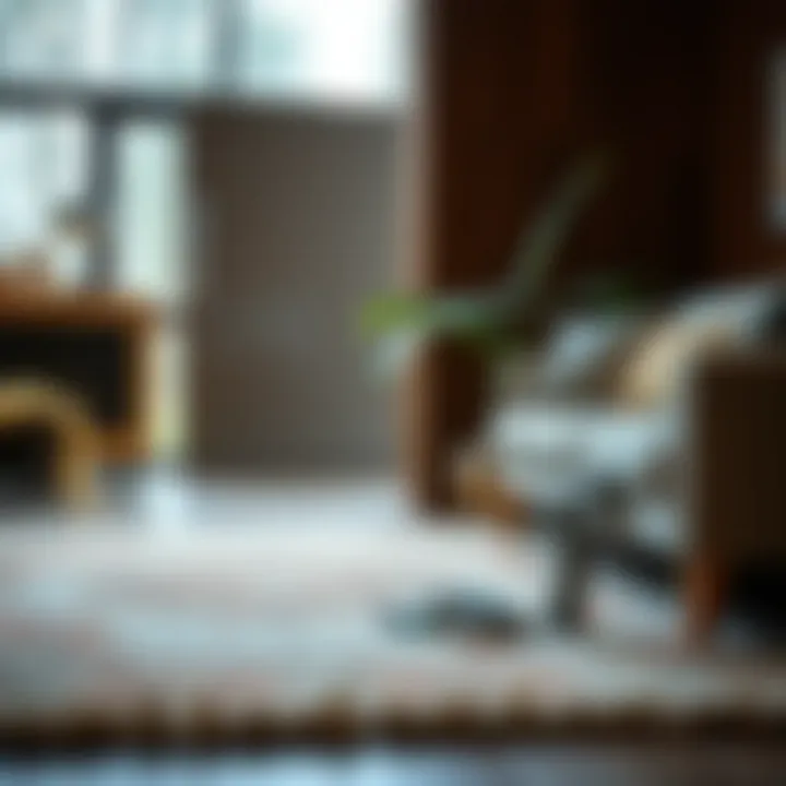 Variety of materials used in 7x9 rugs