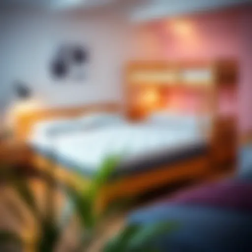 Illustration of different types of twin mattresses for bunk beds