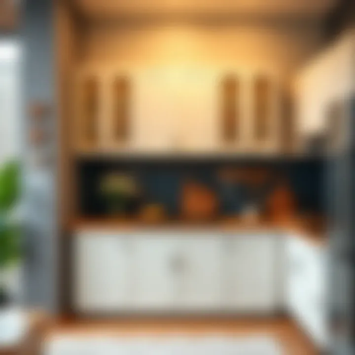 Functional cabinet with innovative storage solutions