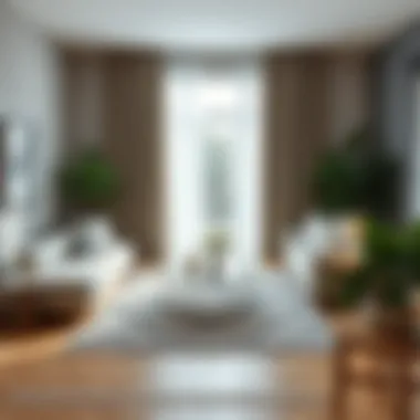 Rug placement ideas in an interior design