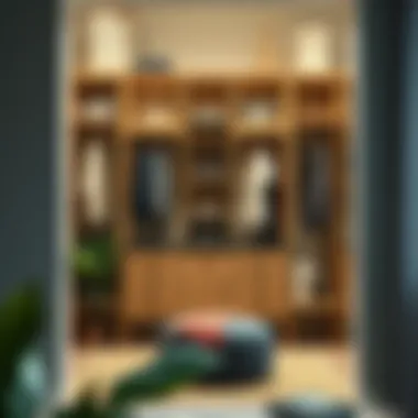 Creative storage solutions incorporating vertical space utilization