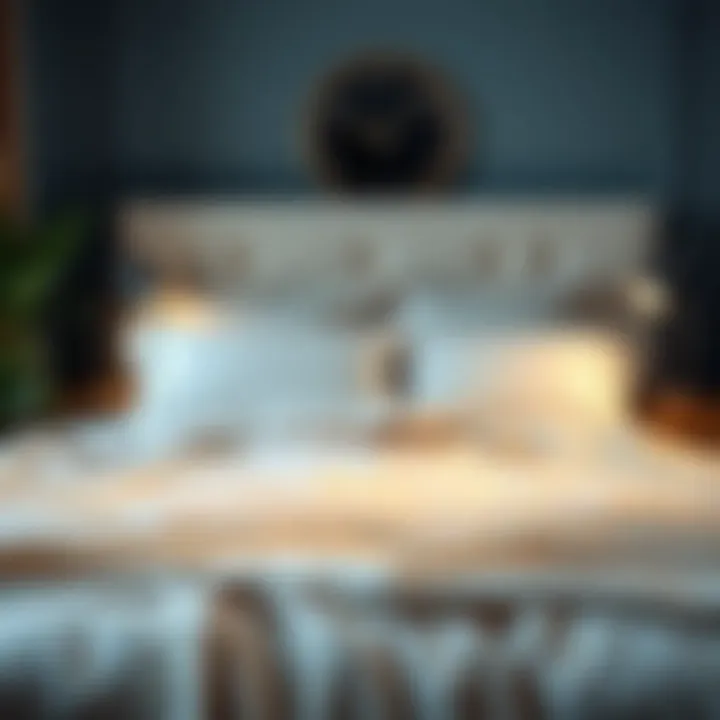 Luxurious bedding showcasing 600 thread count full sheet sets