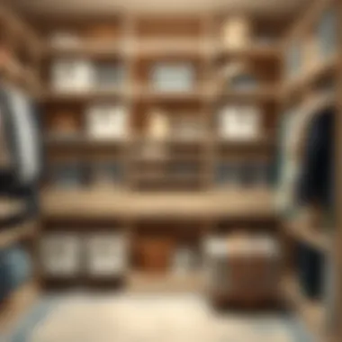 Innovative closet container designs for optimal space usage