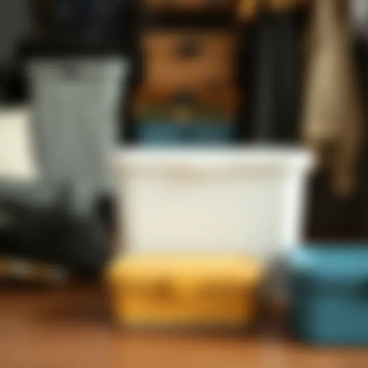 Materials used in closet containers for enhanced durability