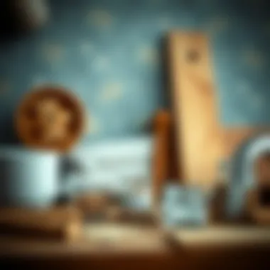 Essential materials for DIY vanity construction