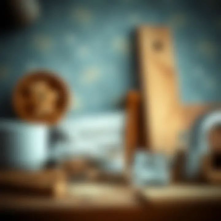 Essential materials for DIY vanity construction