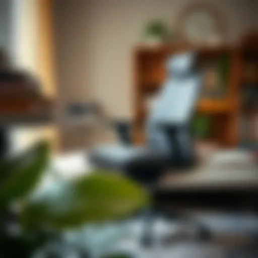 Stylish ergonomic office chair