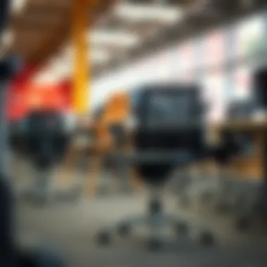Variety of office chair styles