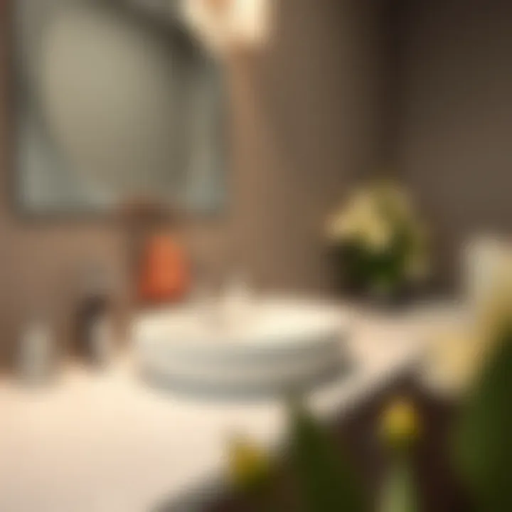 Contemporary Undermount Sink and Countertop Integration Contemporary undermount sink with sleek countertop integration