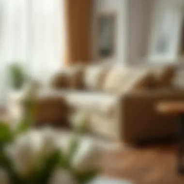 Luxurious fabric options for L-shaped couch covers