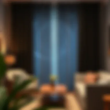 Variety of starry night blackout curtain styles displayed