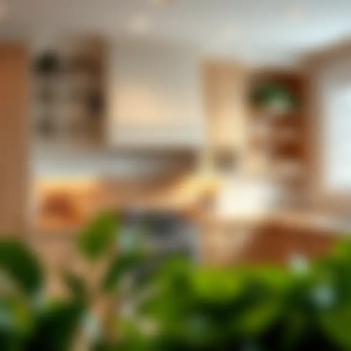 Variety of materials used in stock upper cabinets