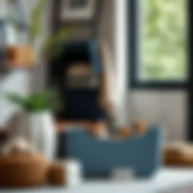Eco-friendly materials used in a chic pet toy box
