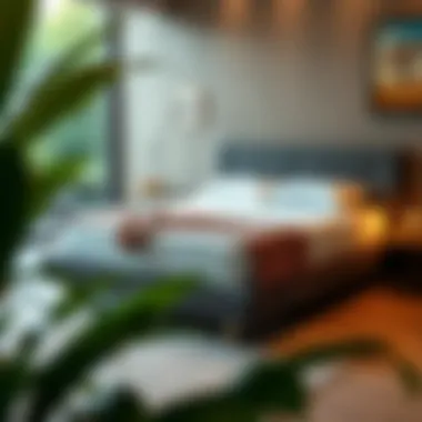 Elegant Zinus bed base design showcasing modern aesthetics