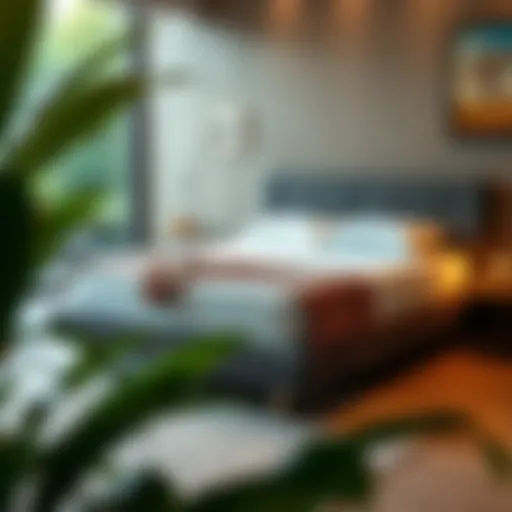 Elegant Zinus bed base design showcasing modern aesthetics